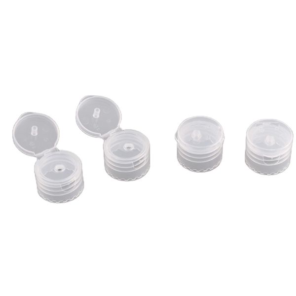 1.2ml/T Ribbed 24 410 Flip Top Cap For Lotion Bottle