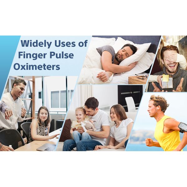 Household Medical Finger Pulse Oximeter LED Screen Digital Finger Tip Monitor