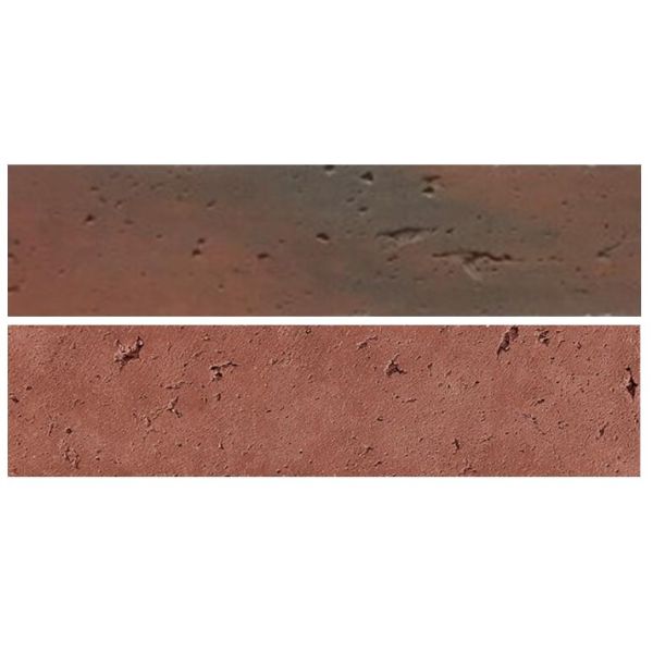 2mm Thickness 2.625 In X 9.375 In Clay Brick Veneer Customized