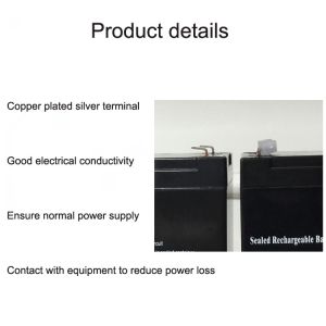 17AH 12V Sealed UPS Battery , UPS Rechargeable Lead Acid Battery