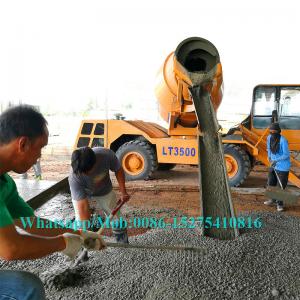 China Full Hydraulic Road Work Machines , Self Loading Construction Concrete Mixer 3.5m3 on sale