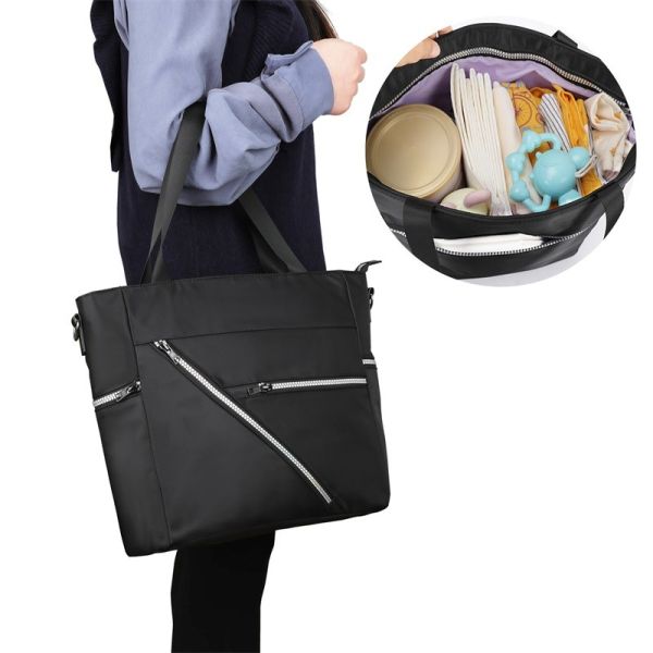 Nylon Baby Weekender Diaper Bag Backpack And Tote Insulated Large 11X5X11"