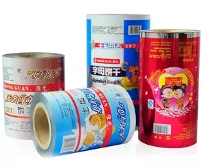Aluminum Foil Laminated 152mm Printed Packaging Film Roll