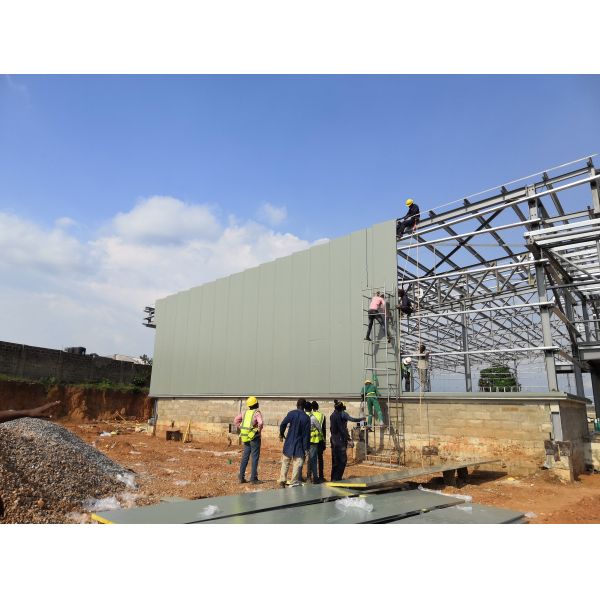 Prefabricated Steel Frame Buildings for Industrial Construction
