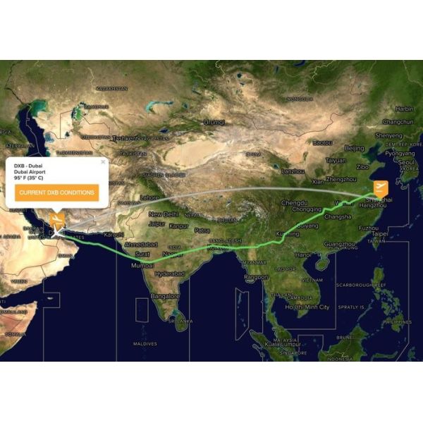 Quick International Air Freight Forwarders Arrive In Dubai DXB Air Cargo Shipping