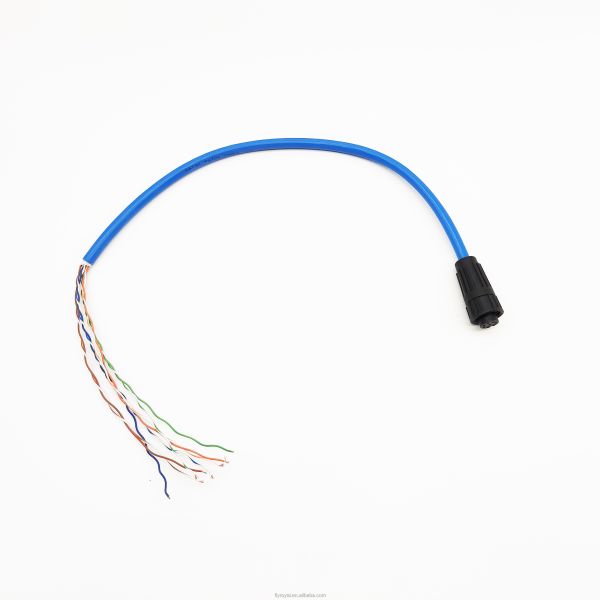 Electrical Waterproof Cables Customized 2P 3P 4P 6P 8P M8 M12 M16 Connector