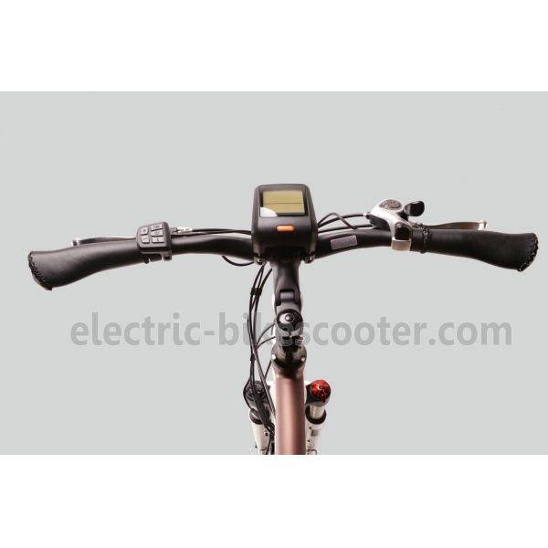 7 Speed Mid Motor Electric Bike , Mid Drive Motor Electric Bike 700C MTB Tire