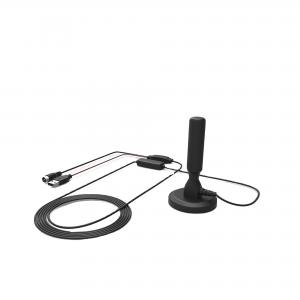 China Digital Satellite Color TV Indoor Antenna with RG174 Cable 110mm Height and Materials on sale