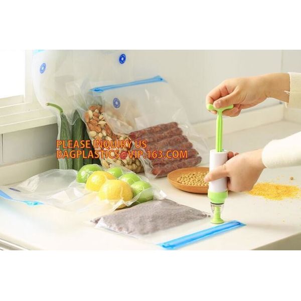 Food Saver Vacuum Storage Embossed Vacuum Bag for Keep Food Fresh, Meat Vegetable Fruit Keep Fres Kitchen Vacuum Bags Wr