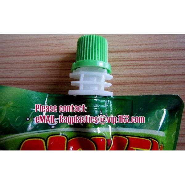 Oem/Odm Customized Stand Up Plastic Fluid Soap Packaging Pouch Liquid Laundry Washing Detergents Spout Bags BAGEASE PACK