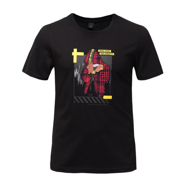 man clothes short sleeve badminton t-shirt