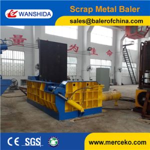 Quality Hand valve control China Hydraulic Metal Balers compress waste steel for sale