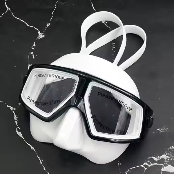 Anti Fog Wide Angle Low Volume Diving Mask For Underwater Snorkeling Swimming