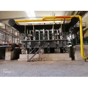 Quality 1100C Walking Beam Furnace Aluminum Melting Continuous Induction Furnace for sale