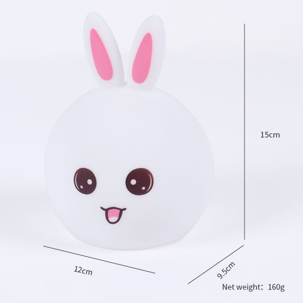 Cord Free Colorful Silicone LED Night Light For Outdoor Camping