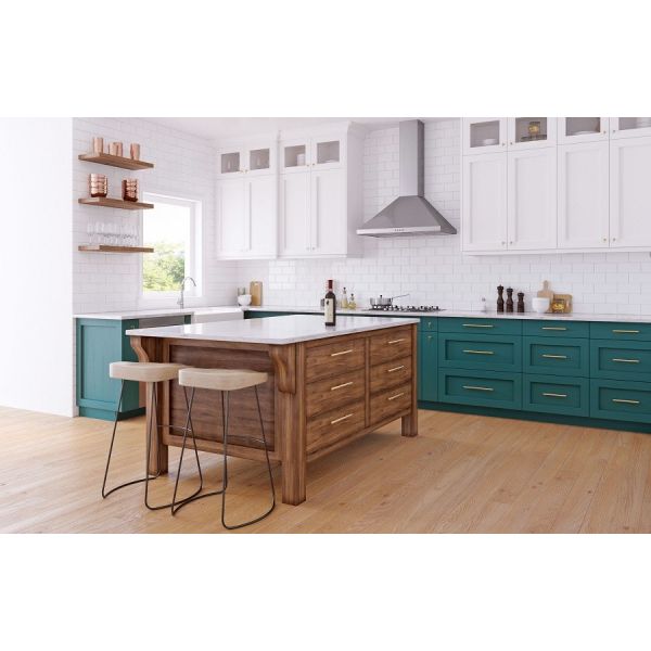 15mm Modern White Gloss Kitchen Cabinets Natural Wood Kitchen Cabinets Modern