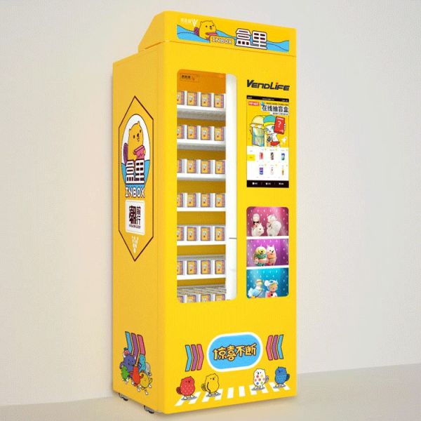 WIFI Blind Box Vending Machine With Showroom Elevator Direct Push Aisle POP Mart