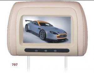 Quality High Resolution 7 Car Seat LCD Screen Advertising Display USB MPEG4 for sale