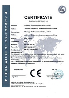 Corrosion Resistant Hotel Glass Barn Door Hardware Fitting with Zinc Alloy Material