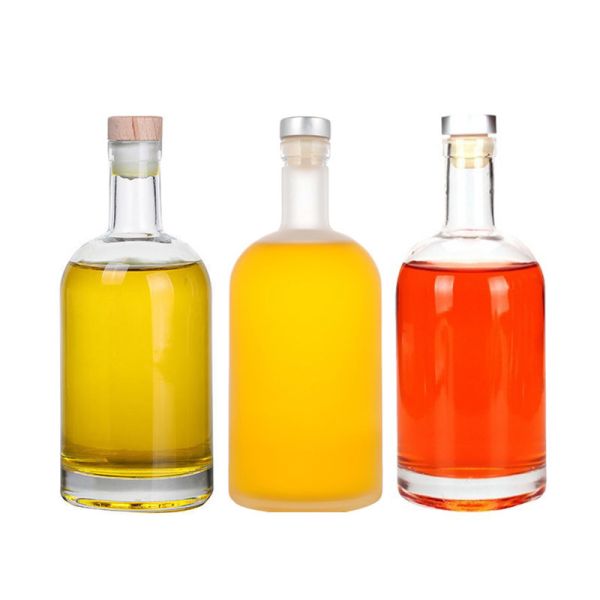 B2B Custom Glass Vodka Bottles|Leak-Resistant&FDA-Compliant|Wholesale for Distilleries/Distributors