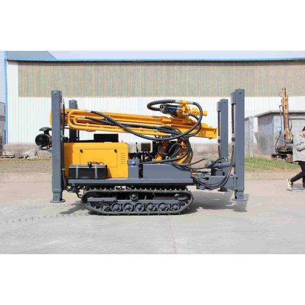 Dual Motor Water Well Drilling Rig 100-200 Meters Deep Water Drilling Machine For Sale