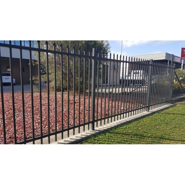 PVC Coated Ornamental Spear Top Security Steel Tubular Fence in Garden,Home,Factory, School ,Villa