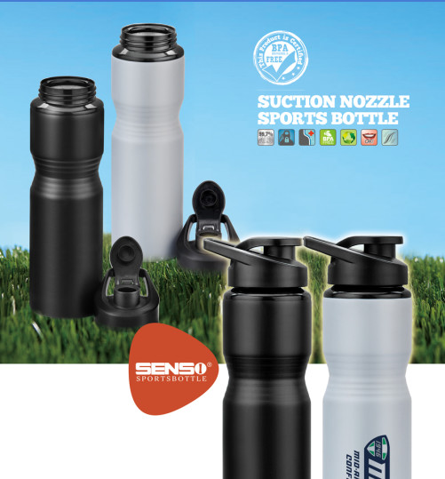 850ml BPA Free Aluminum Drinking Bottle , Metal Sports Water Bottle
