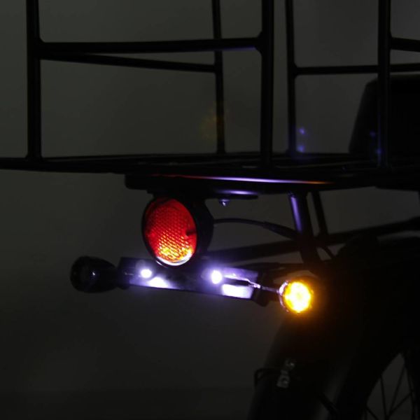 Fast Long Range Electric Bike Road 20" Cargo Double Batteries 500w 9.6Ah 40kmh