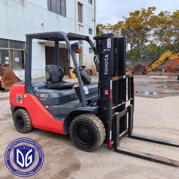 3t 8FDA30 Used Toyota Forklift Powerful Used Forklift Hydraulic Machine