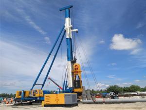 Quality Precast Concrete Hammer Piling Machine Step Walking Crawler Walking Frame for sale