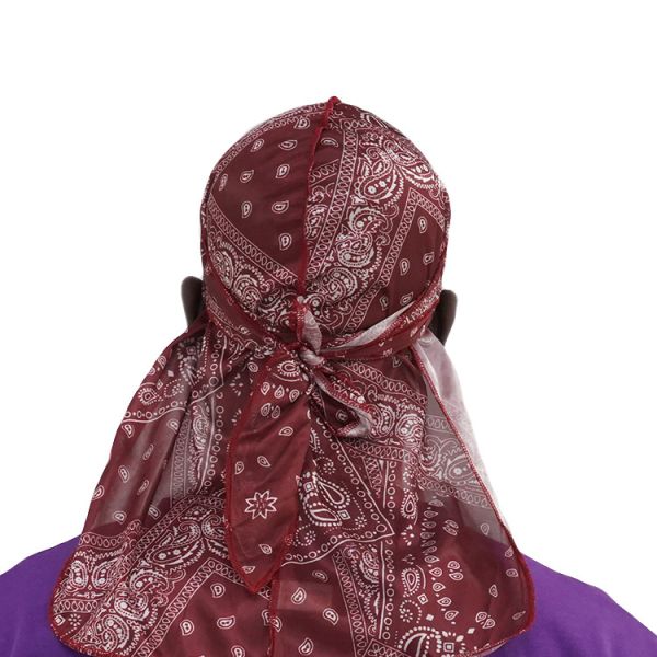 Custom Printed Knit Spandex Durags Supplier Wholesale