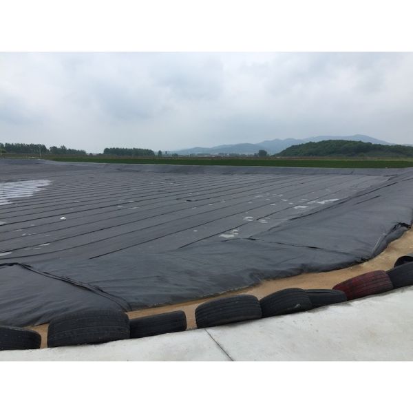 Plastic Black Pond Liner HDPE Geo Membrane For Water Reservoir Mining Landfill