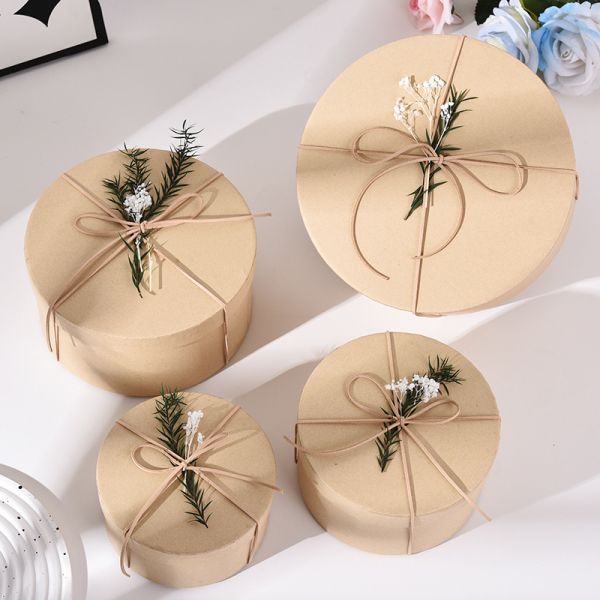 19x10cm 16x9cm Packaging Paper Box Flower Gift Box Biscuit Custom Pastry Boxes