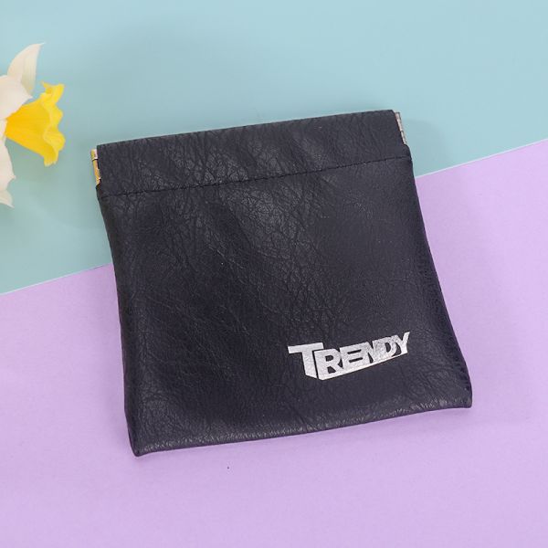 PU Shrapnel Bag PU Shrapnel Bag, Pu Coin Key Bag Creative Coin Bag Portable Coin Storage Small Cloth Bag Dustproof Mini Storage Bag