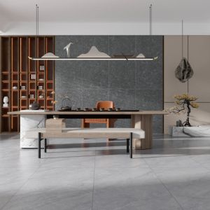 China Fading Resistance Ceramic Kitchen Floor Tile For Commercial on sale