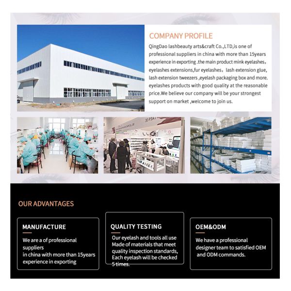 Coated paper Lash Packaging Box