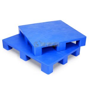 Quality Nine Feet Euro Plastic Pallets , HDPE Plastic Warehouse Pallets 1100x1100x140mm for sale