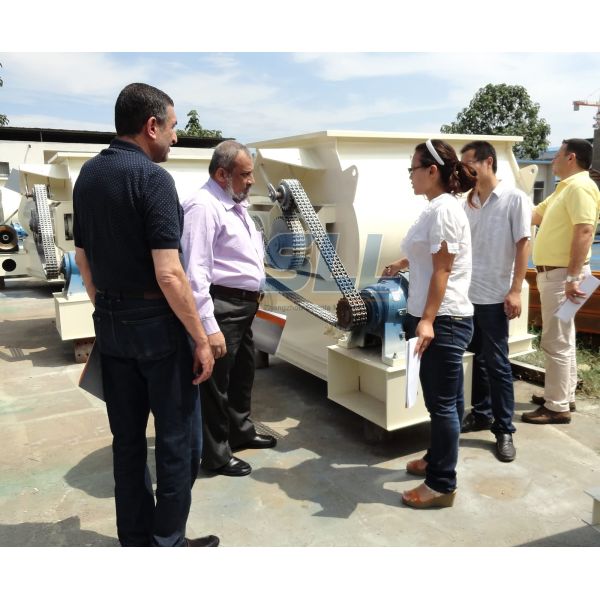 98%--99% Evenness Dry Mortar Mixer 0.5-2.5 Min Batching Of Mixing Time