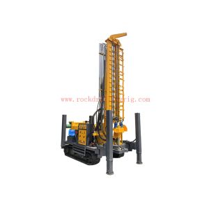 Quality Multi Function Water Well Drilling Machine 400m Crawler Mounted 112kw for sale