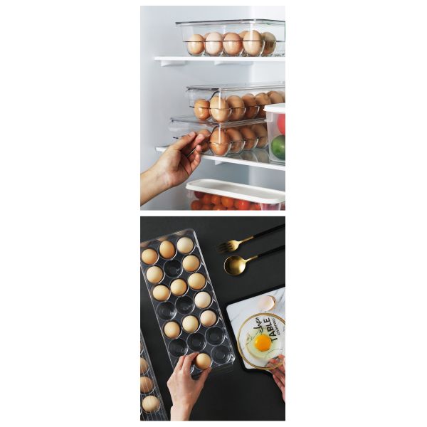 14 Grid Refrigerator Egg Storage Box