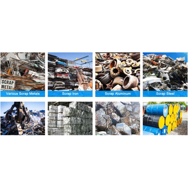 Industrial Scrap Metal Shredder Recycling Car Shredder Twin Shaft E Waste Scrap Metal Iron Cans Shredder With Ce