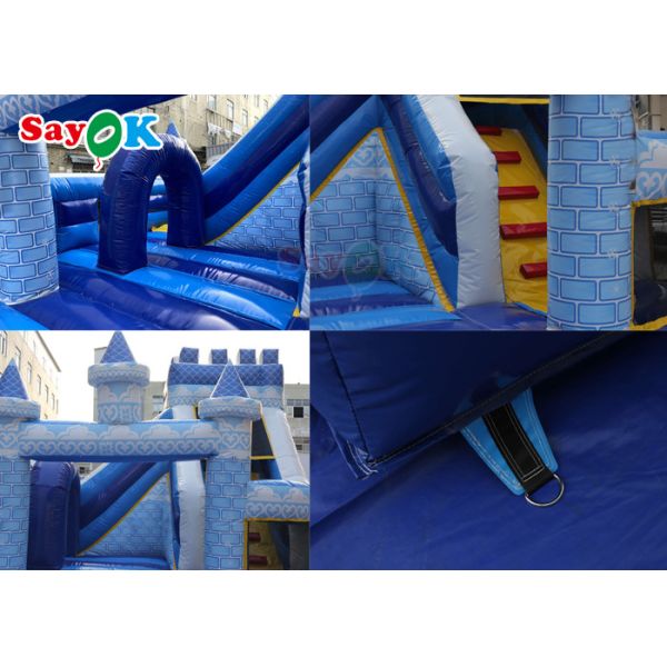 1000D Inflatable Theme Park Bounce House Commercial Castle Playground