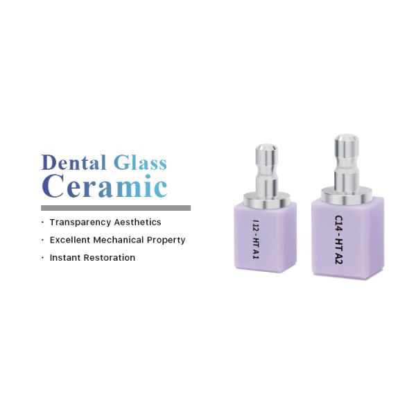 360Mpa ~ 400Mpa Class II Dental Lithium Disilicate Zirconia Glass Ceramic