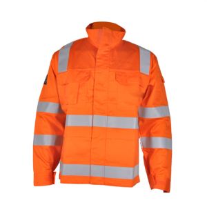 Quality FR KNIT Fire Resistant Jackets EN11612 Hi Vis Welding Jackets for sale