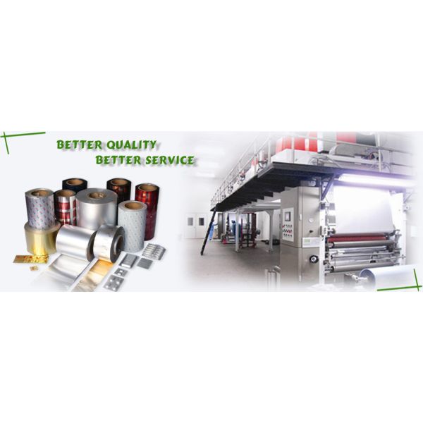 OP AL VC Aluminum Lidding Foil Blister Aluminum Foil for Heat Sealing