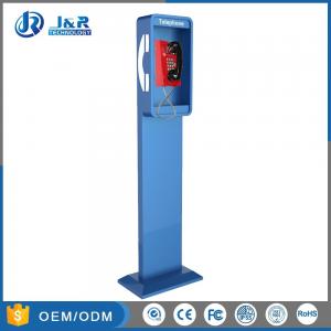 China Vandal Resistant Highway Emergency Phone Pillar , Roadside Phone Protection Pillar on sale