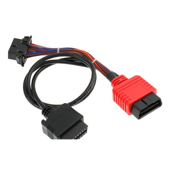 Red 24awg Wire Harness Assembly With Oem / Odm Services For Auto