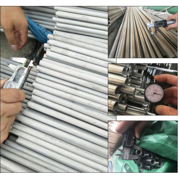 Straight Stainless Steel Heat Exchanger Tube ASTM A312 Seamless Boiler Tube ERW