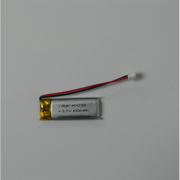 Small Lithium Ion Polymer Battery 3.7v 100mah LiPo Battery 401230