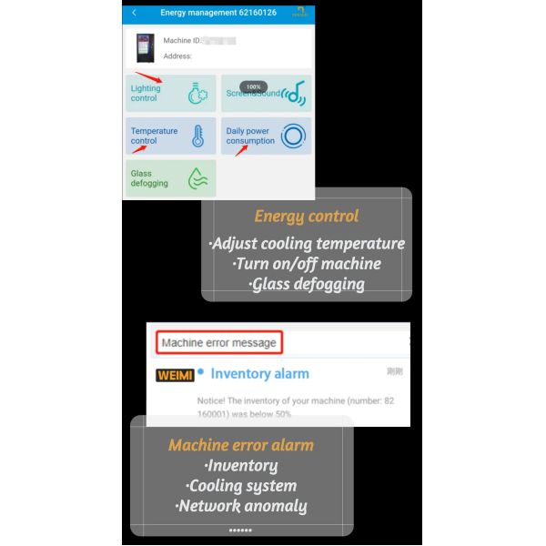 4G WIFI Custom Vending Machines Coin Bill Or Credit Card Payment